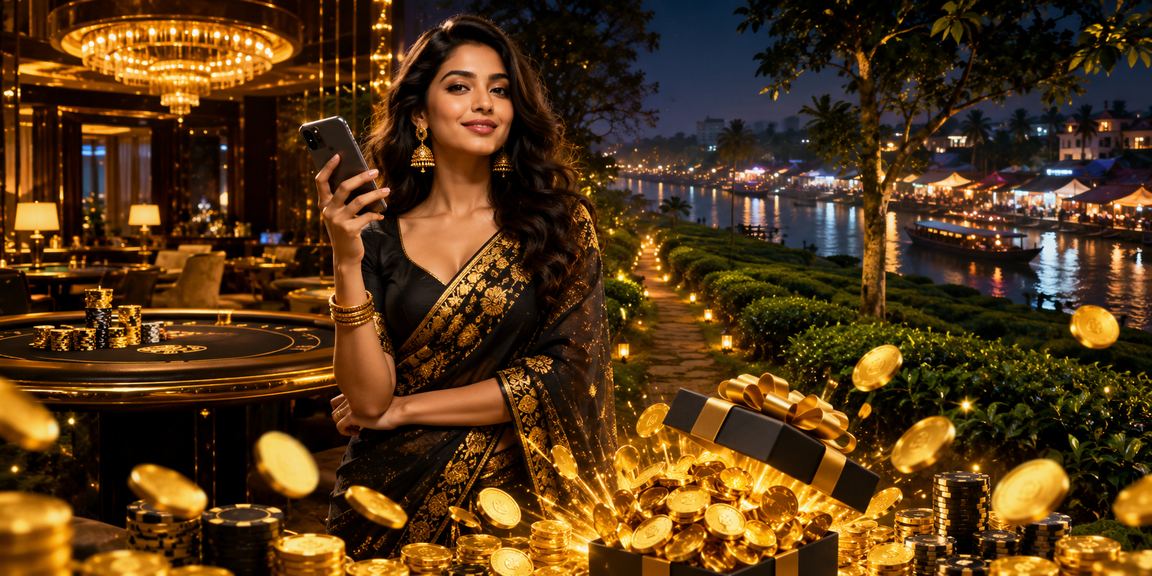 বরিশালে মোবাইল ক্যাসিনো — চা বাগানের পরিবেশ